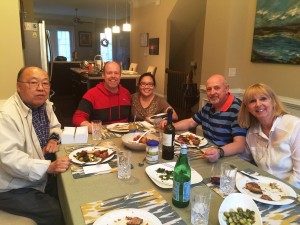 與親家在凱玲家