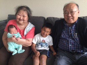 外孫女於2012十月13日出生